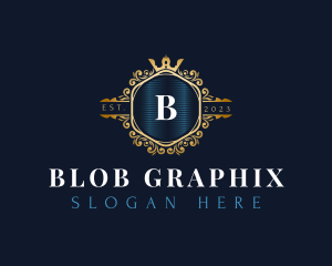 Luxury Royal Boutique logo design