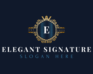 Luxury Royal Boutique logo design