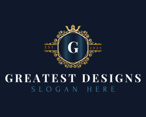 Luxury Royal Boutique logo design