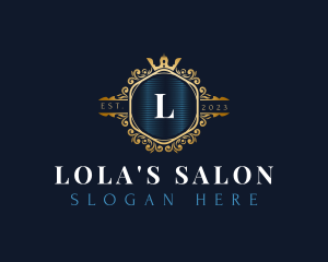 Luxury Royal Boutique logo design