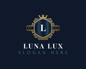 Luxury Royal Boutique logo design