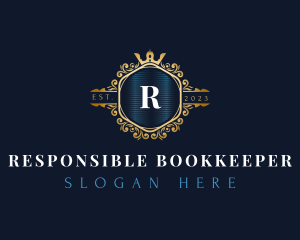 Luxury Royal Boutique logo design