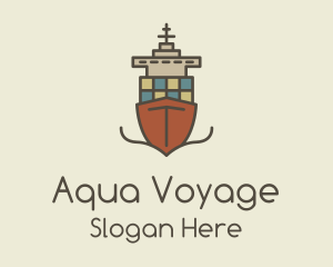 Cargo Ship Sailing logo