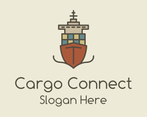 Cargo Ship Sailing logo