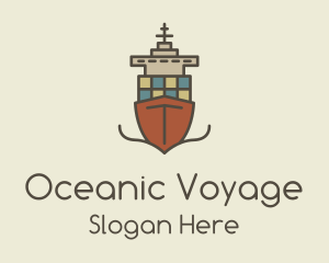 Cargo Ship Sailing logo