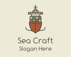 Cargo Ship Sailing logo