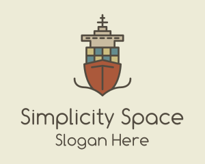 Cargo Ship Sailing logo