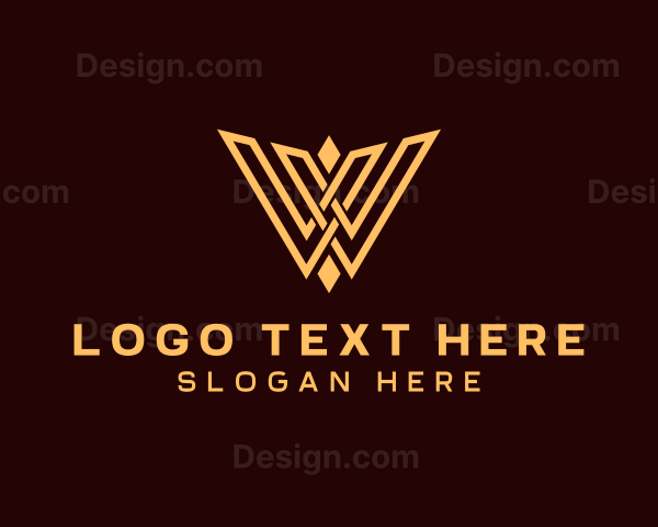 Professional Luxury Letter W Logo