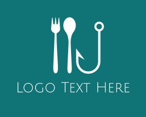 Seafood Hook Restaurant logo design