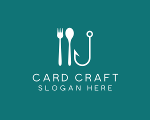 Seafood Hook Restaurant logo design