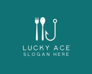 Seafood Hook Restaurant logo design