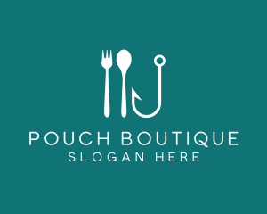 Seafood Hook Restaurant logo design