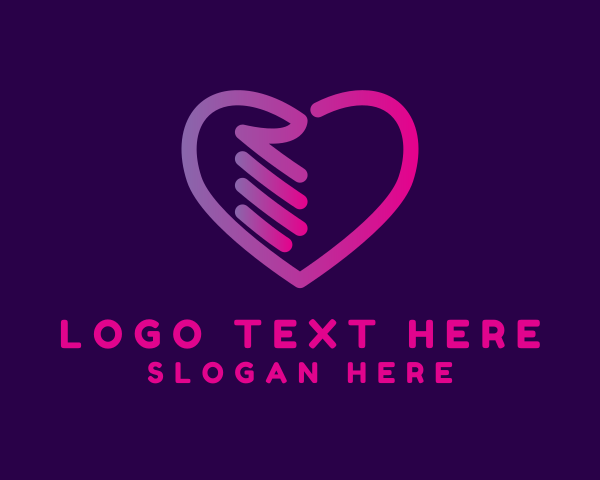 Valentine logo example 2