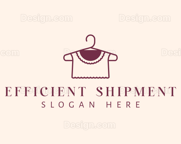 Blouse Hanger Clothing Logo