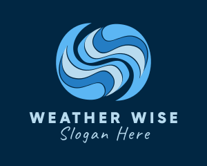 Typhoon Weather Storm logo