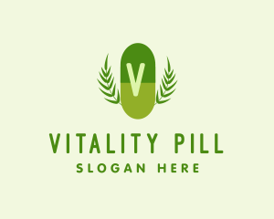 Herbal Organic Medicine  logo design