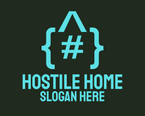 Programmer Code Home logo design