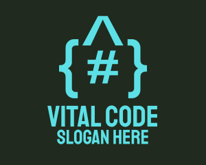 Programmer Code Home logo design