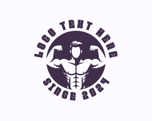 Fitness Training Exercise Logo