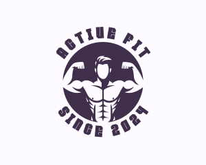 Fitness Training Exercise logo design