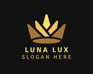 Luxe Crown Jewelry logo design