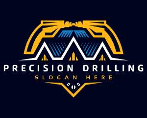 Drill House Repair logo design