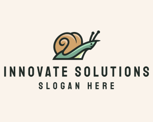 Wild Snail Shell Logo