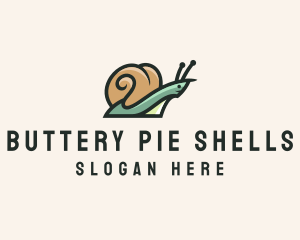 Wild Snail Shell logo design