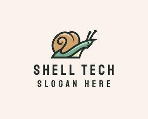 Wild Snail Shell logo