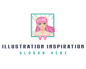 Manga Otaku Girl logo