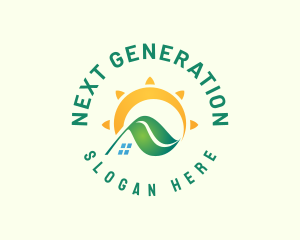 Solar Power Energy logo design