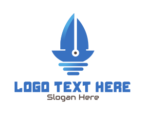 Sail Boat Blade logo