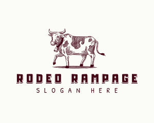 Rodeo Ranch Cattle logo design