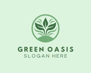 Grass Leaf Gardening logo