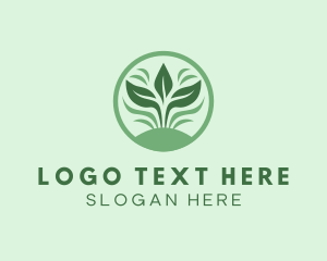 Grass Leaf Gardening logo