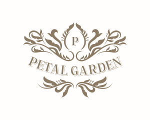 Floral Wedding Event logo design