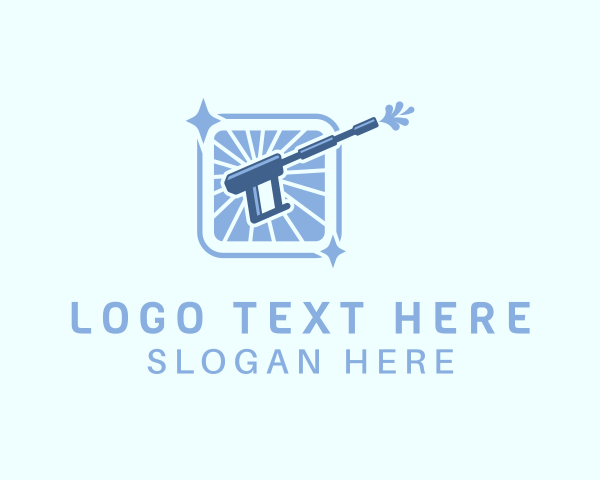 Deep Clean logo example 2