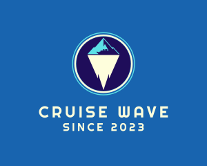 Marine Iceberg Ship logo