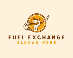 Fuel Pump Hand logo