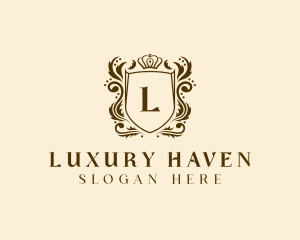 Luxury Royal Hotel  logo design