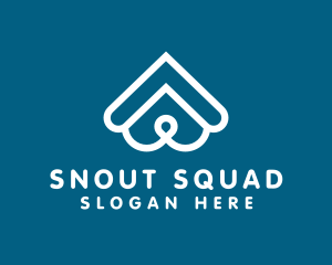 Dog Snout Roof logo design