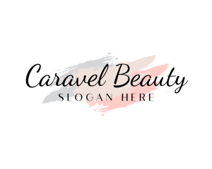 Cosmetics Beauty Wordmark logo design