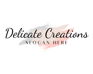 Cosmetics Beauty Wordmark logo design