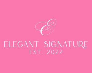 Elegant Feminine Luxury logo design