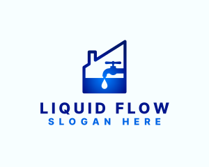 Water Faucet House logo design