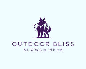 Dog Leash Training logo design