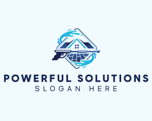 Water Clean Pressure Washing logo design