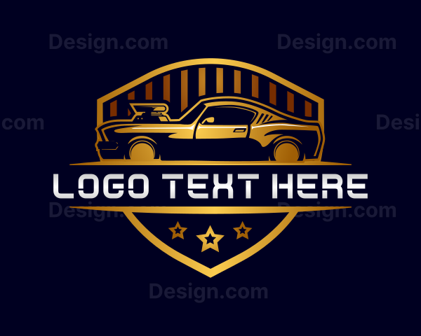 Car Racing Driver Logo