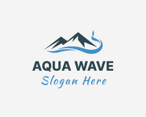 Mountain Wave Travel logo design