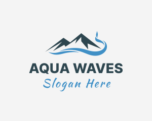 Mountain Wave Travel logo design